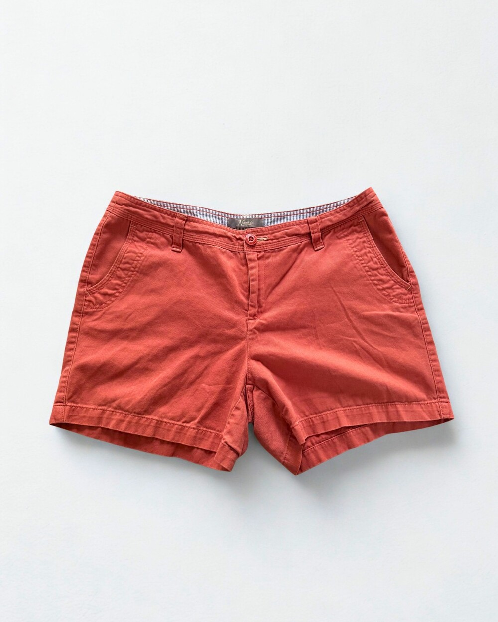 Natural Reflections Women's Coral Chino Shorts – Size 10